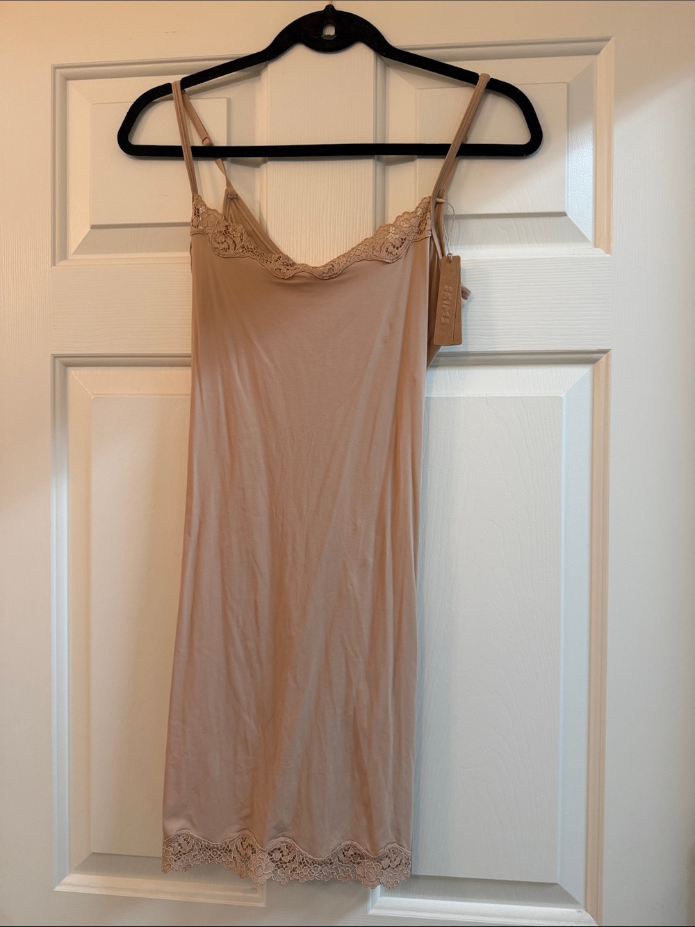 Skims Fits Everybody Lace Slip Dress